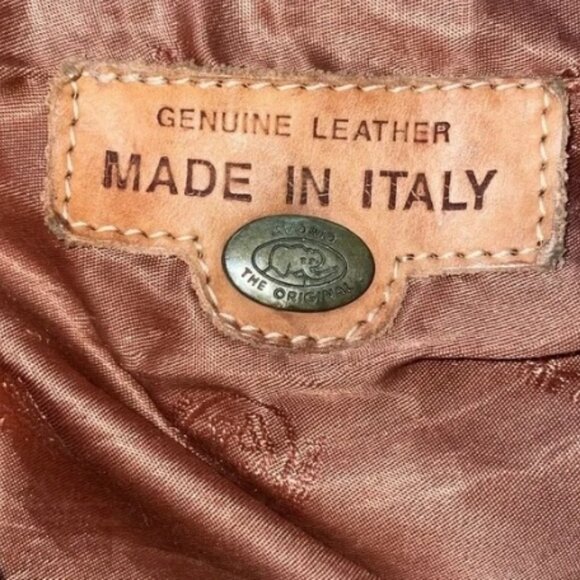 $399 Avorio Made In Italy Soft Leather "Ruched" Hobo Shoulder Bag Purse - Picture 4 of 8